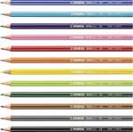 Umweltfreundlicher Buntstift - STABILO GREENcolors - 12er Pack - mit 12 verschiedenen Farben [Amazon Prime]