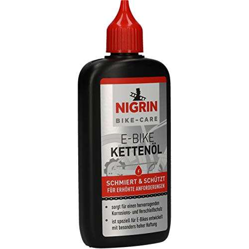 NIGRIN E-Bike-Kettenöl, 100 ml (Prime)