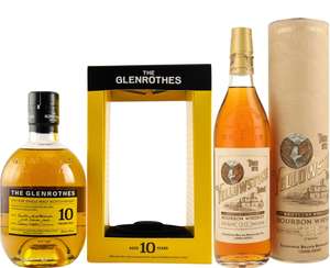 Whisky-Übersicht 177: z.B. Glenrothes 10 Jahre Single Malt für 27,89€, Yellowstone Select Kentucky Straight Bourbon für 40,90€ inkl. Versand