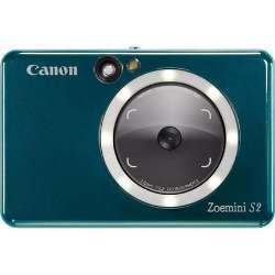 [Expert] CANON Zoemini S2 aquamarin Sofortbildkamera (2-in-1 Sofortbildkamera mit Mini-Fotodrucker)