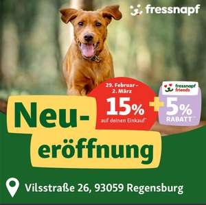Fressnapf in Regensburg 20% auf alles