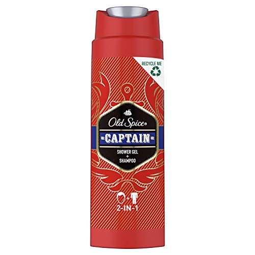 [Prime] Old Spice Captain Duschgel und Shampoo (6 x 250 ml) für 7,60€ (personalisiert)
