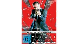 Mueller.de: Memory - Sein letzter Auftrag LTD. - 4K UHD 2-Disc-Steelbook (4K Ultra HD) (+ Blu-ray) für 4,99 € (bei Lieferung + VSK)