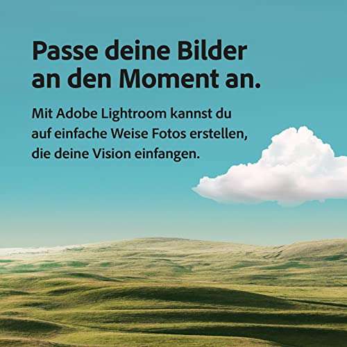 Adobe Photoshop Lightroom inkl. 1TB Cloud Speicher | 12 Monate Subscription Karte | Standard |1 Gerät |1 Jahr | PC/Mac | Download |