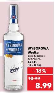Polnischer Wyborowa Wodka 0,7L bei Kaufland