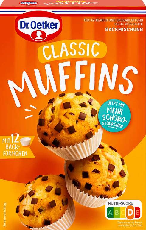 Kennt ihr den Muffinmann? [Rewe] Dr.Oetker Muffins für 1,79 EUR; über [Marktguru] für 1,29 EUR möglich.