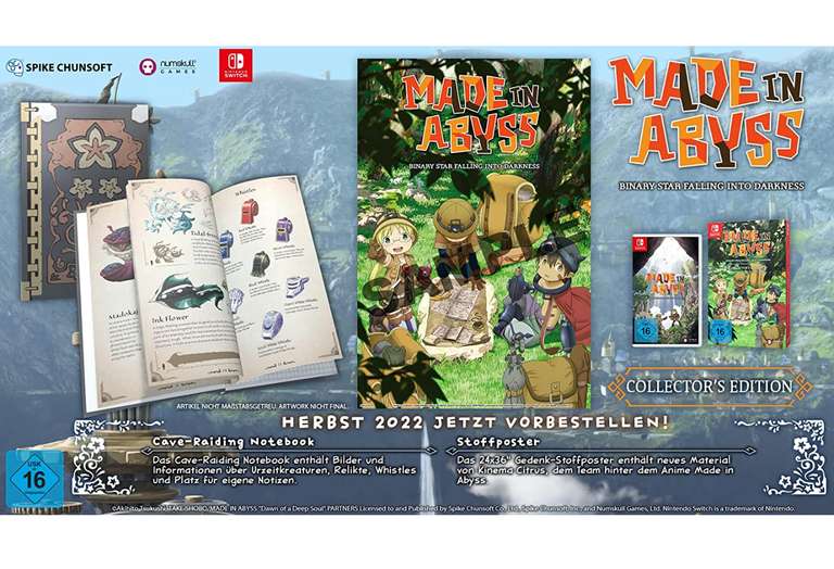 Made in Abyss: Binary Star Falling into Darkness (Collector Edition) - Nintendo Switch (PEGI)