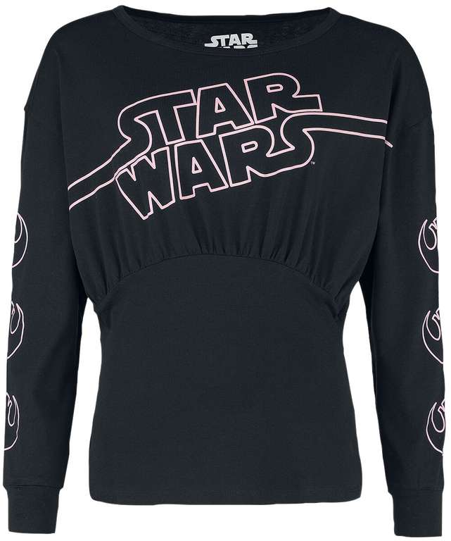 [EMP] "Star Wars" Langarmshirt schwarz (Gr. M - XL) für 13,99 € + zzgl. Versand