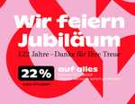 P&C: Jubiläums-Deal mit Beispielen: 22 % auf fast alles, z.B. CHAMPION T-Shirt mit Label-Print in hellgelb (Gr. S - XL)