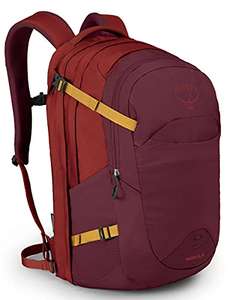 Amazon | Osprey Nebula Rucksack/Daypack, Volumen 34 Liter, Maße 48 x 31 x 30cm, Gewicht 1,1 kg, Rot