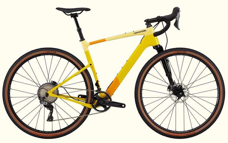 Gravel Bike Cannondale Topstone Carbon 2 Lefty Laguna Yellow (Carbon/GRX 810/Kingpin/Dropper/Wheel Sensor/ )- 2023 (L)
