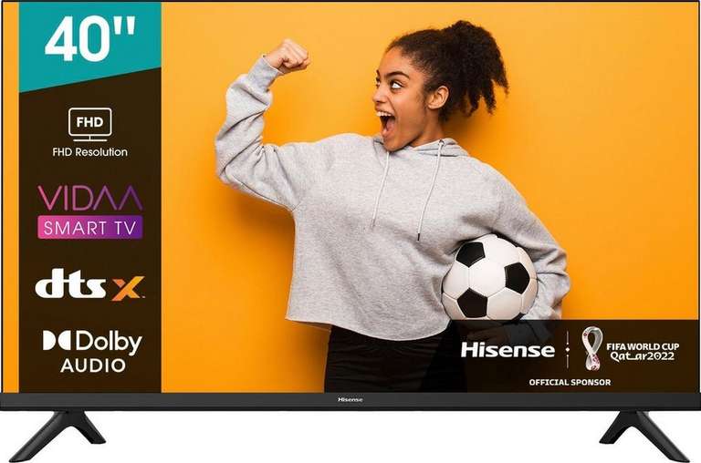 Hisense 40A4FG LED-Fernseher (100 cm/40 Zoll, Full HD, Smart-TV) für 156,79 € (zzgl. 2,95 € VSK ohne Up ) @ Otto.de