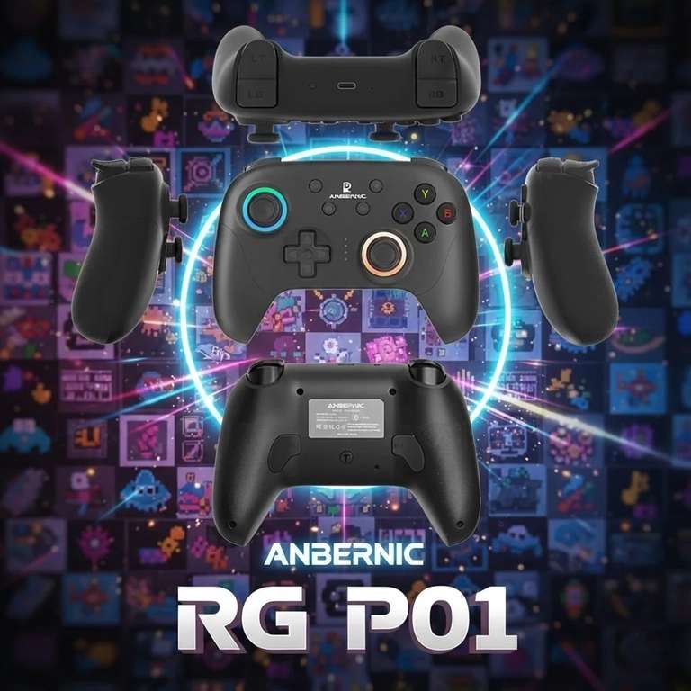 Anbernic RG P01 Controller mit Hall-Sticks für 14,12 € bei Alibaba
