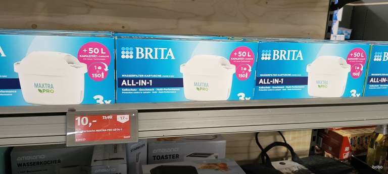 Brita Filter Kartusche All in 1 , 3x (Lokal Kaiserslautern)