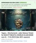 [Groupon] Ticket WORLD CLUB DOME - Frankfurt 9. - 11.06.2023