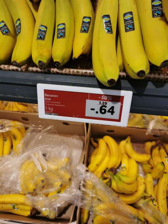 [LOKAL Mainz-Neustadt] Lidl Bananen 0,64€/kg