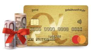 Bei Check24 gibt es kostenlos Gebührenfrei Mastercard GOLD Kreditkarte und dafür 60€ Shopping Gutschein geschenkt