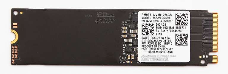 Samsung PM991a 256GB NVMe SSD
