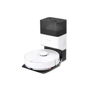 Roborock Q7 Max+ LiDAR Navigation Robot Vacuum Cleaner (EU Version) Weiß & Schwarz inkl Absaugstation