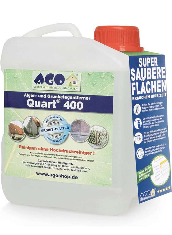 AGO Quart - Quart 1000 5l - Grünbelagentferner