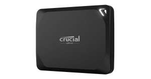 Crucial X10 Pro Portable SSD 1 TB, Externe SSD [USB-C 3.2 Gen 2x2 (20 Gbit/s)]