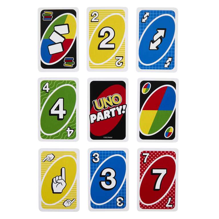 [Prime] UNO Party - Spannendes Kartenspiel für große Gruppen, 6-16 Spieler