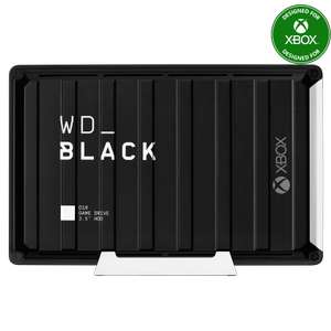 WD BLACK D10 Game Drive for Xbox 12TB