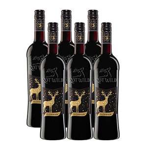 Rotwild Glühwein Rot + Weiß + Rosé / Einzelpreis 3,- Euro (Amazon Prime)