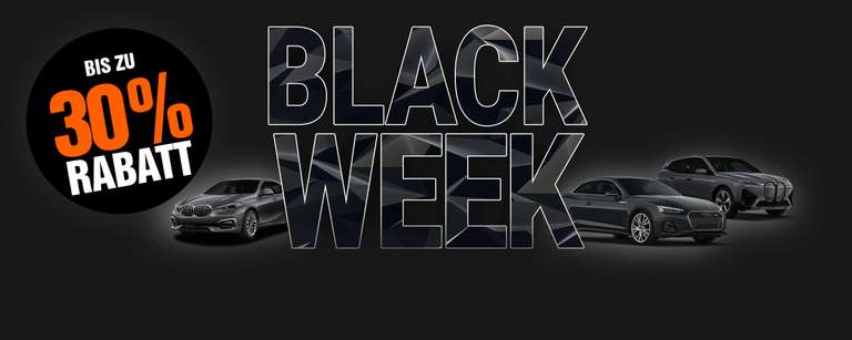 [Sixt] 30% Black Week Rabatt ab 3-Tages-Miete