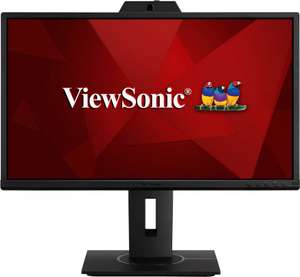 ViewSonic VG2440V Monitor (23.8", 1920x1080, IPS, 250nits, DP, HDMI, VGA, USB-Hub, Pivot, Webcam, Mikrofon, 2x 2W LS)