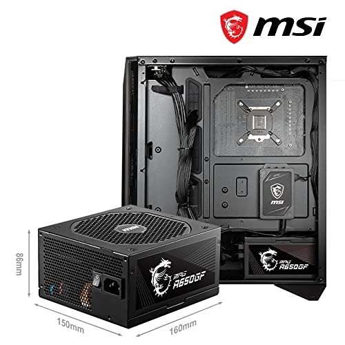 93,18 - 30% WHD | MSI MPG A650GF Netzteil - Wie Neu | 650W | 80-Plus-Gold | vollmodular | japanische 105°C-Kondensatoren | 10 Jahre Garantie
