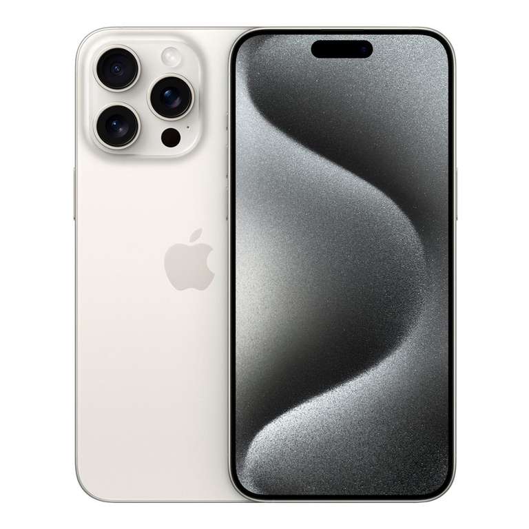 Apple iPhone 15 Pro Max Titan Weiß