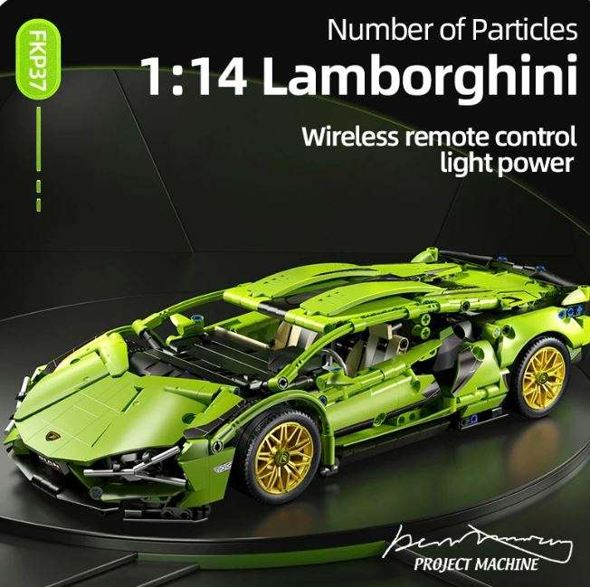 (Klemmbausteine, Aliexpress) Lamborghini 1:14 - noch 13 Stunden - Update: Neuer Preis