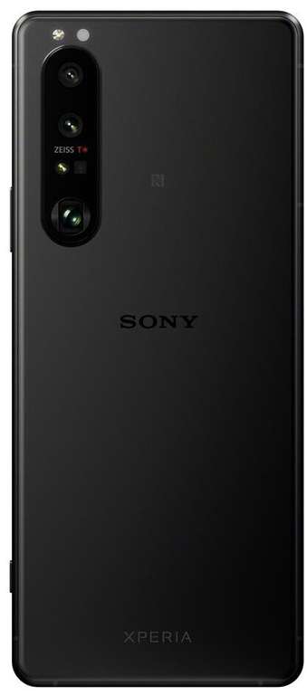 Sony Xperia 1 III 5G 12/256GB schwarz (6.5", 3840x1644, OLED, 120Hz, SD888, 12/8MP, microSD, 4500mAh, 30W, Qi, IP68, Android 12)