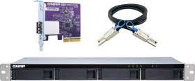 QNAP 4x HDD Rack-Servererweiterung TL-R400S inkl. QNAP PCIe ExpansionCard/Kabel