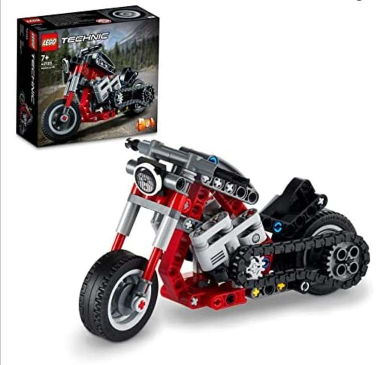 [Amazon Prime] LEGO 42132 Technic Chopper Abenteuer-Bike, 2-in-1 Bausatz