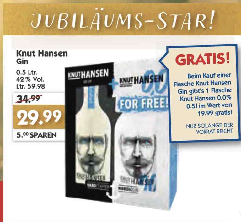 [Hol Ab] Knut Hansen Gin + Knut Hansen 0,0%