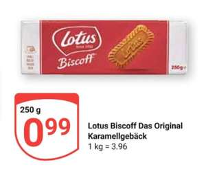 [GLOBUS] Lotus Biscoff Karamellgebäck 250g für 0,59€ (Angebot + Coupon) [OFFLINE] + Payback