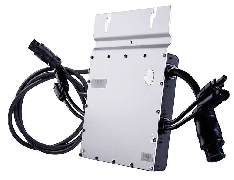 Micro-Wechselrichter - ideal für Solarpanel/Balkonkraftwerk - für 2x PV Module bis 760Wp (Empfohlene Modulleistung: 240~380W)