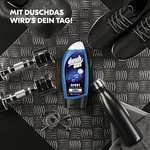 Duschdas 6er Pack 3-in-1 Duschgel & Shampoo Sport, Noire und Prickelnd Frisch (Prime Spar-Abo)