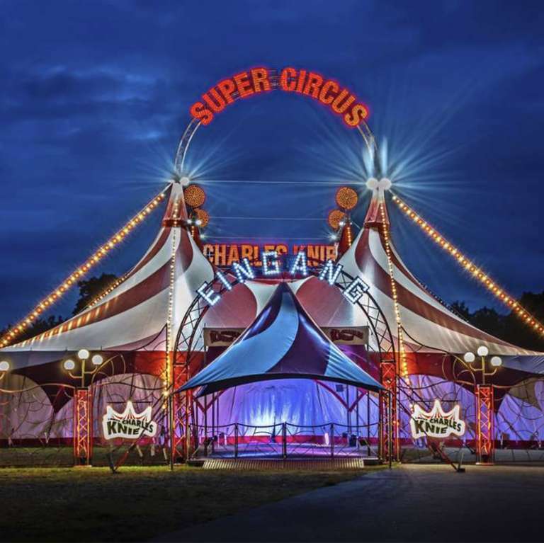 Zirkus Charles Knie Tickets 19€ in Münster, Hamm, Hagen, Aachen, Aschaffenburg, Karlsruhe | diverse Termine 2024