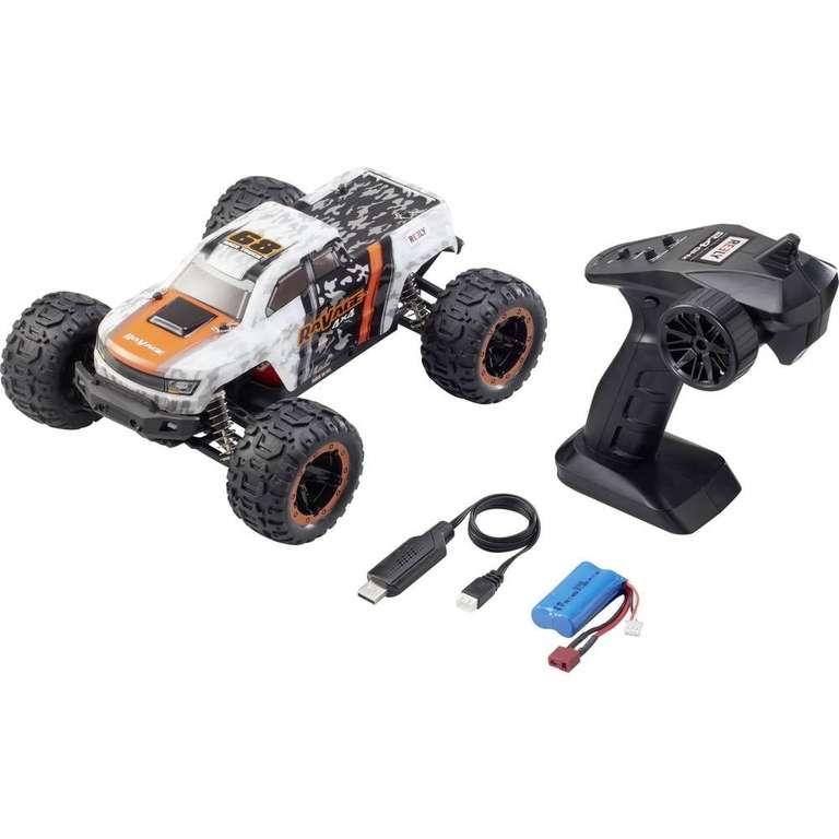 Reely RaVage RC Auto 1/16 27x22x12.6cm 705g brushed 4WD 100% RTR