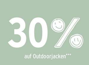 Ernsting's Family - 30% auf Outdoor-Jacken (für alle)