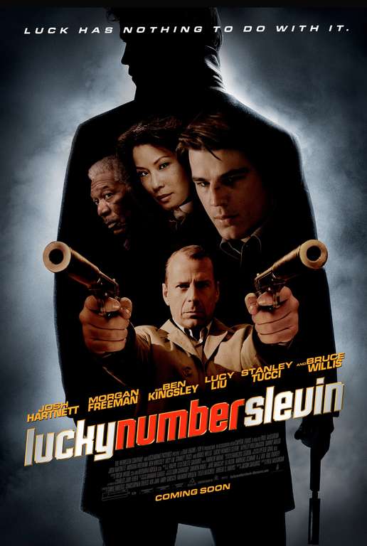 Lucky Number Slevin | Blu-Ray | Josh Hartnett | Bruce Willis | Morgan Freeman | Lucy Liu