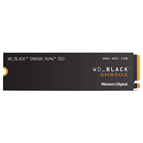 [Amazon Prime] Western Digital WD_BLACK SN850X NVMe SSD 4TB, M.2, PCIe 4.0 - BESTPREIS