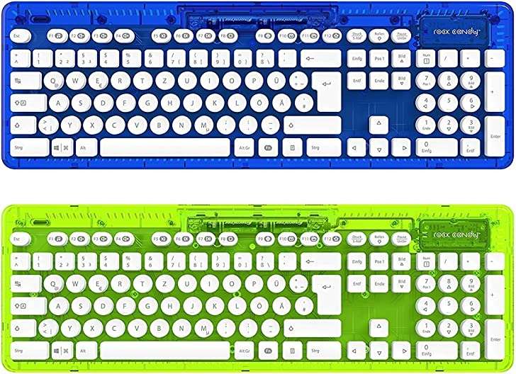 [Lokal Schwabmünchen] V-Markt PDP Rock Candy kabellose Tastatur grün oder blau