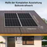 Balkonkraftwerk Solarpanel 820 Watt / 600 Watt WR