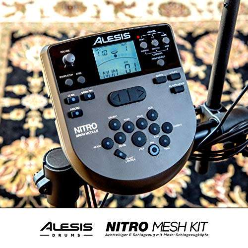 Alesis Nitro Mesh Kit, E-Drum/Schlagzeug Komplettset für 349€ [Amazon/Thomann]