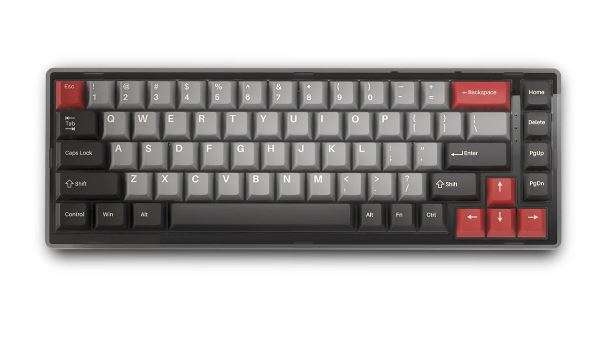 Loriik LR68 mechanische Gaming-Tastatur (QWERTY), 65%, blue/brown/red/yellow Switch - aus HK oder EU
