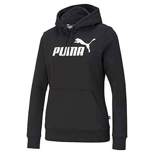 Puma ESS Logo Hoodie TR (Gr. XS bis XL) Damen Hoodie in grau oder schwarz [Puma@Zalando]